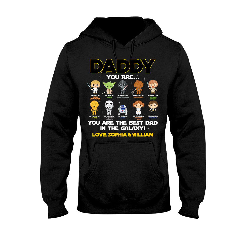 Daddy You Are - Personalized Father's Day The Force T-shirt and Hoodie