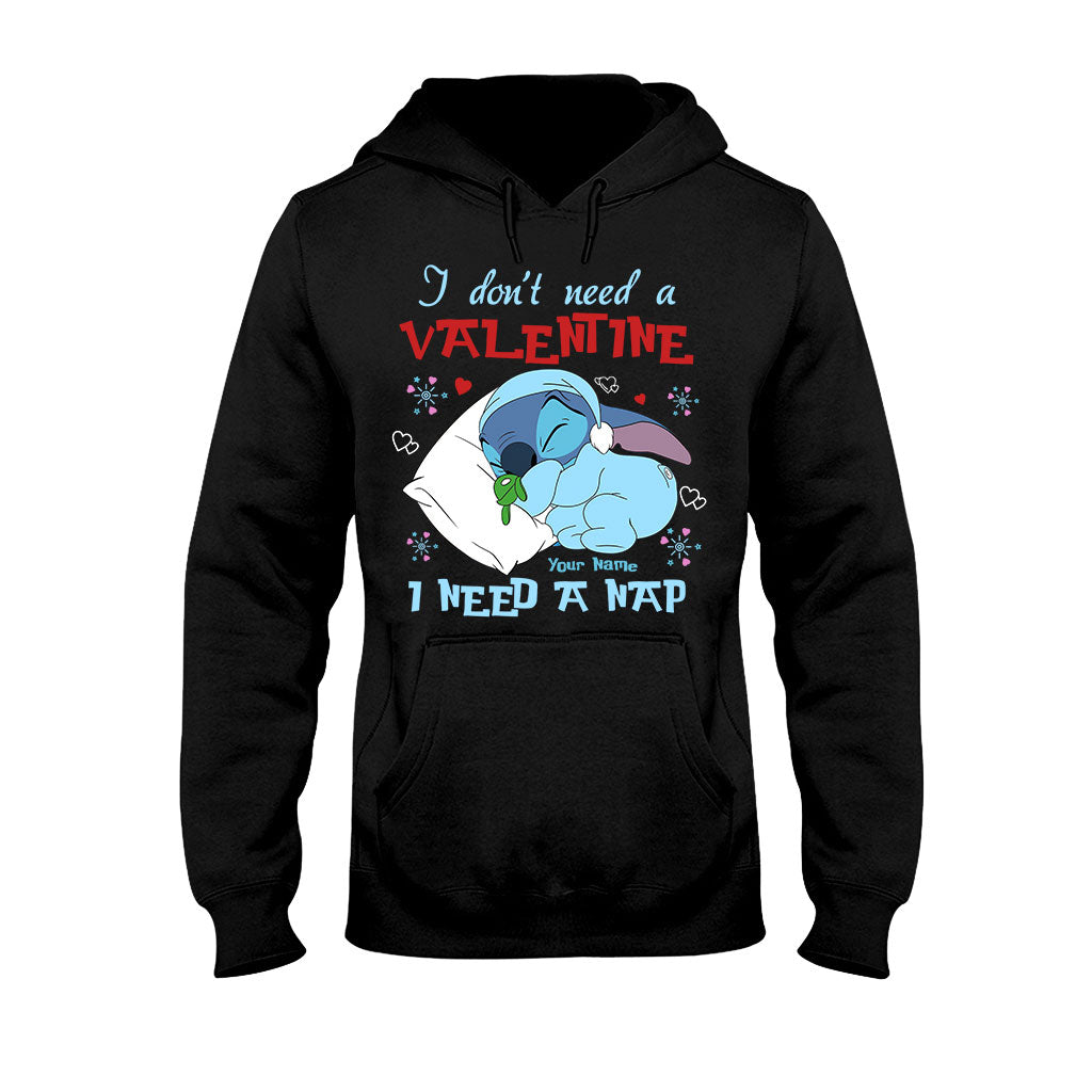 I Don't Need A Valentine - Personalized Valentine Ohana T-shirt and Hoodie