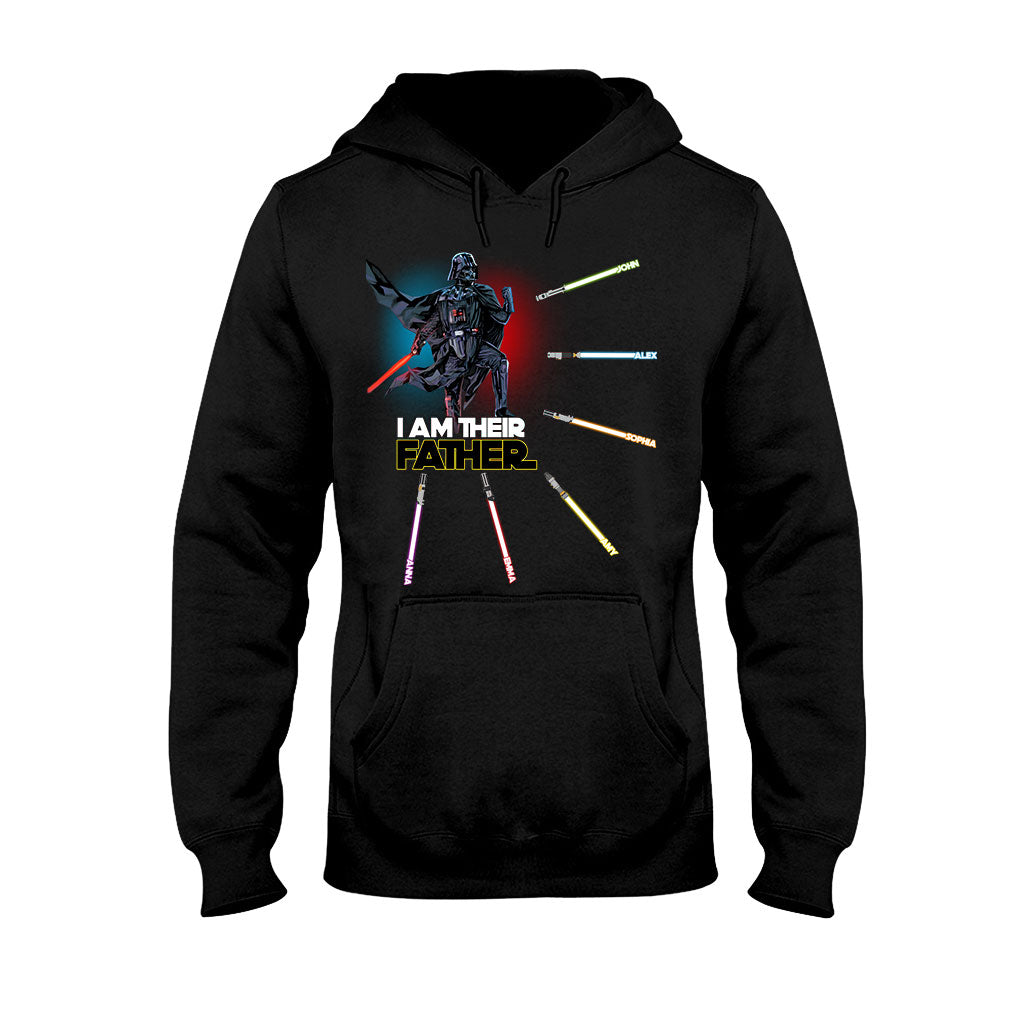 I Am Their Father - Personalized The Force T-shirt and Hoodie