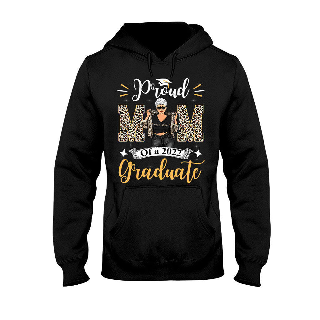 Senior & Proud Mom - Personalized Graduation T-shirt and Hoodie
