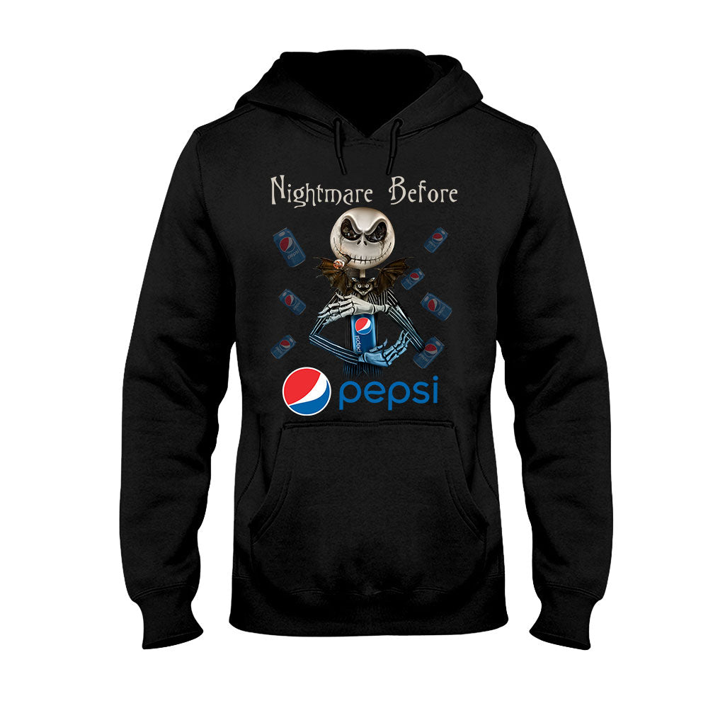 Nightmare Before Soft Drink - Personalized Blue Soft Drink T-shirt and Hoodie