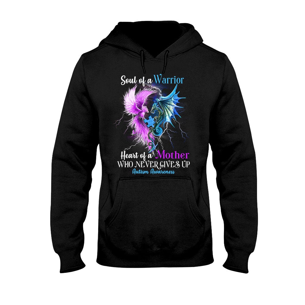 Never Give Up - Autism Awareness Personalized T-shirt And Hoodie