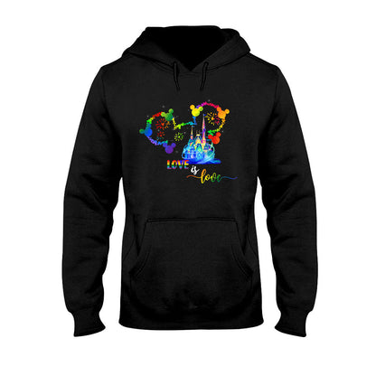 Love Is Love - LGBT Support T-shirt and Hoodie