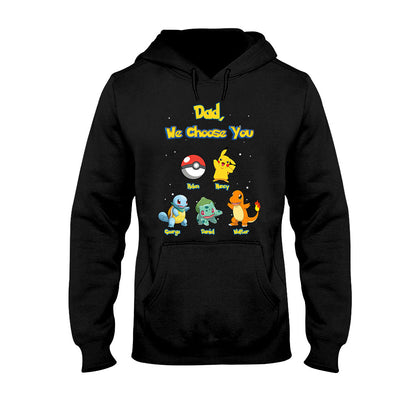 We Choose You - Personalized Monster Trainer T-shirt and Hoodie