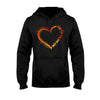 I Wear Orange For Someone I Love Heart - ADHD Awareness Personalized T-shirt And Hoodie