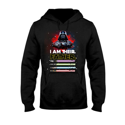 I Am Their Father - Personalized Father T-shirt and Hoodie