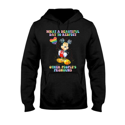 What A Beautiful Day - LGBT Support T-shirt and Hoodie