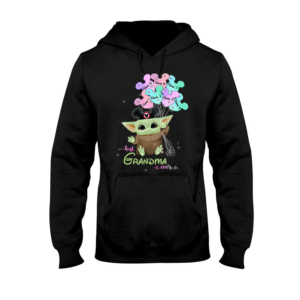 Best Grandma Ever - Personalized Mother's Day The Force T-shirt and Hoodie