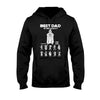 Best Dad In The Galaxy - Personalized Father&#39;s Day The Force T-shirt and Hoodie