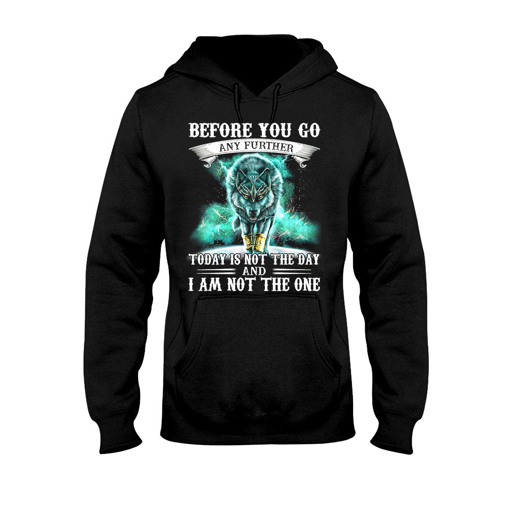 Green Wolf T-shirt And Hoodie 062021