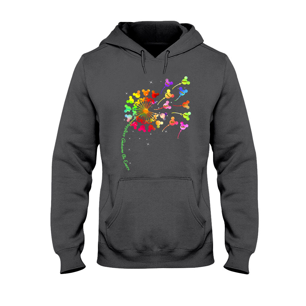 Happiest Grandma - Personalized T-shirt and Hoodie