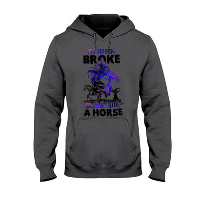 I Ride A Horse - Halloween T-shirt and Hoodie 102021