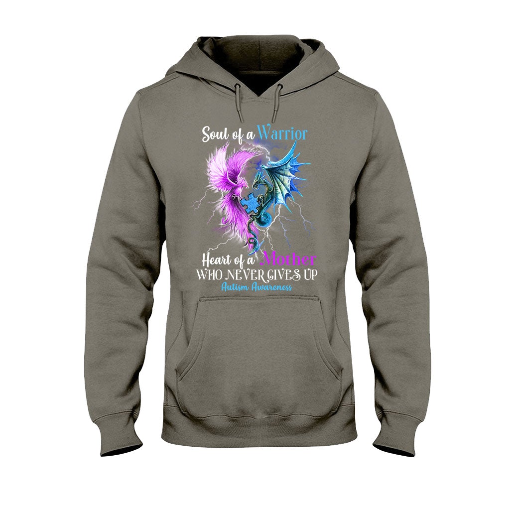 Never Give Up - Autism Awareness Personalized T-shirt And Hoodie