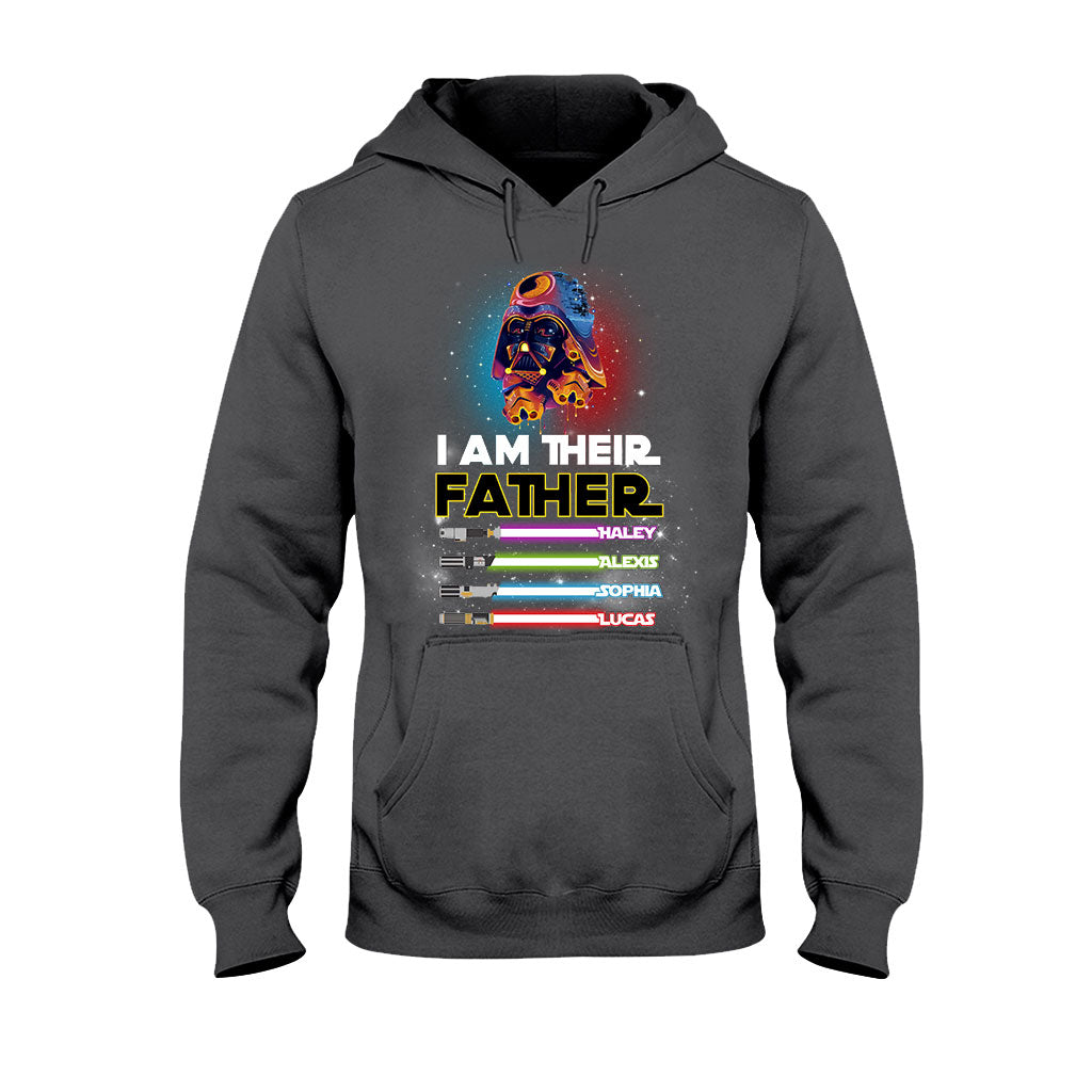 I Am Their Father - Personalized Father's day The Force T-shirt and Hoodie