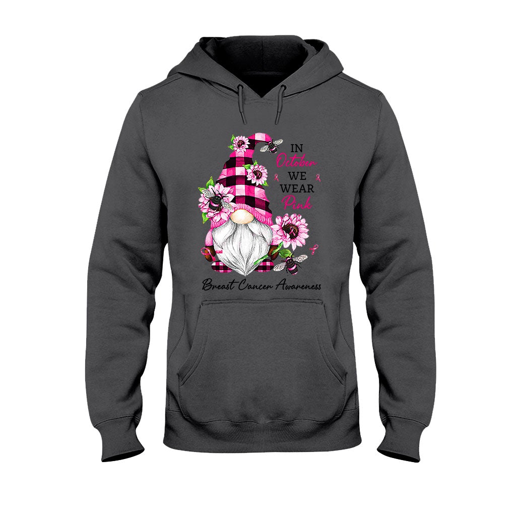 In October We Wear Pink Breast Cancer Awareness T-shirt and Hoodie 092021