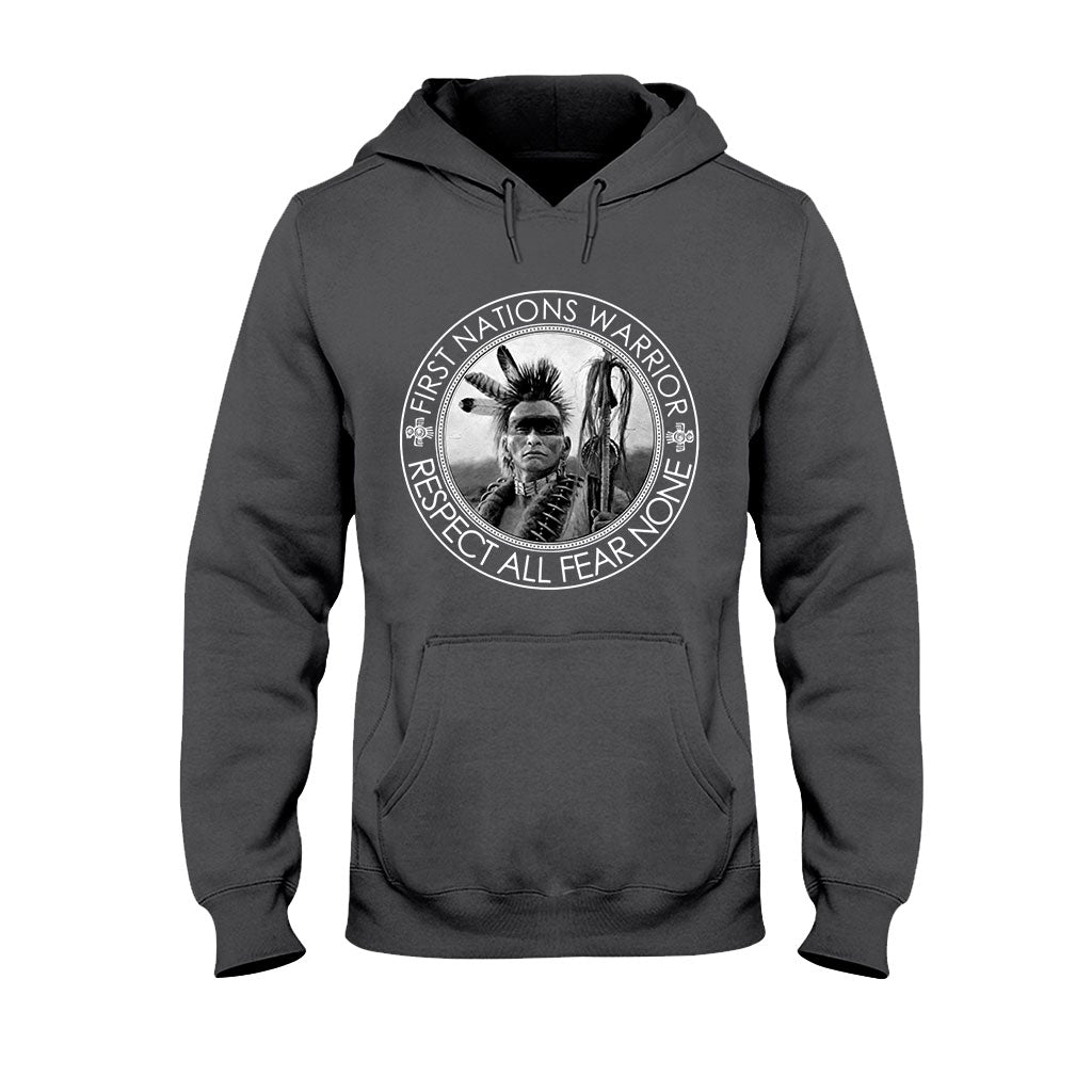 First Nation Warrior - American Indian T-shirt and Hoodie 1121