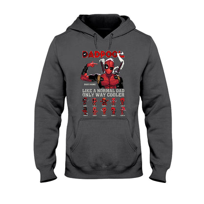 Dadpool - Personalized Father's Day T-shirt and Hoodie