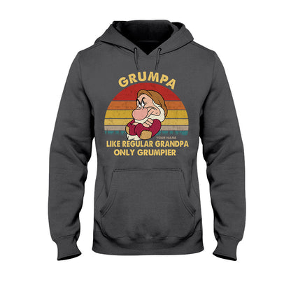 Grumpa Only Grumpier - Personalized Father's Day T-shirt and Hoodie