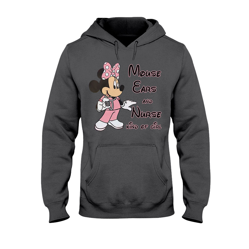 Mouse Ears And Nurse - T-shirt and Hoodie