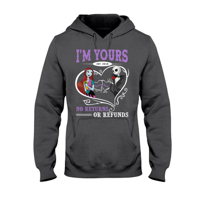 I'm Yours No Returns Or Refunds - Personalized Nightmare T-shirt and Hoodie