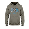 Peace Love Cure - Diabetes Awareness T-shirt And Hoodie 082021