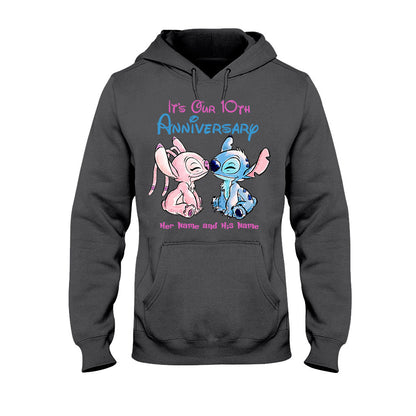 It's Our Anniversary - Personalized Ohana T-shirt and Hoodie