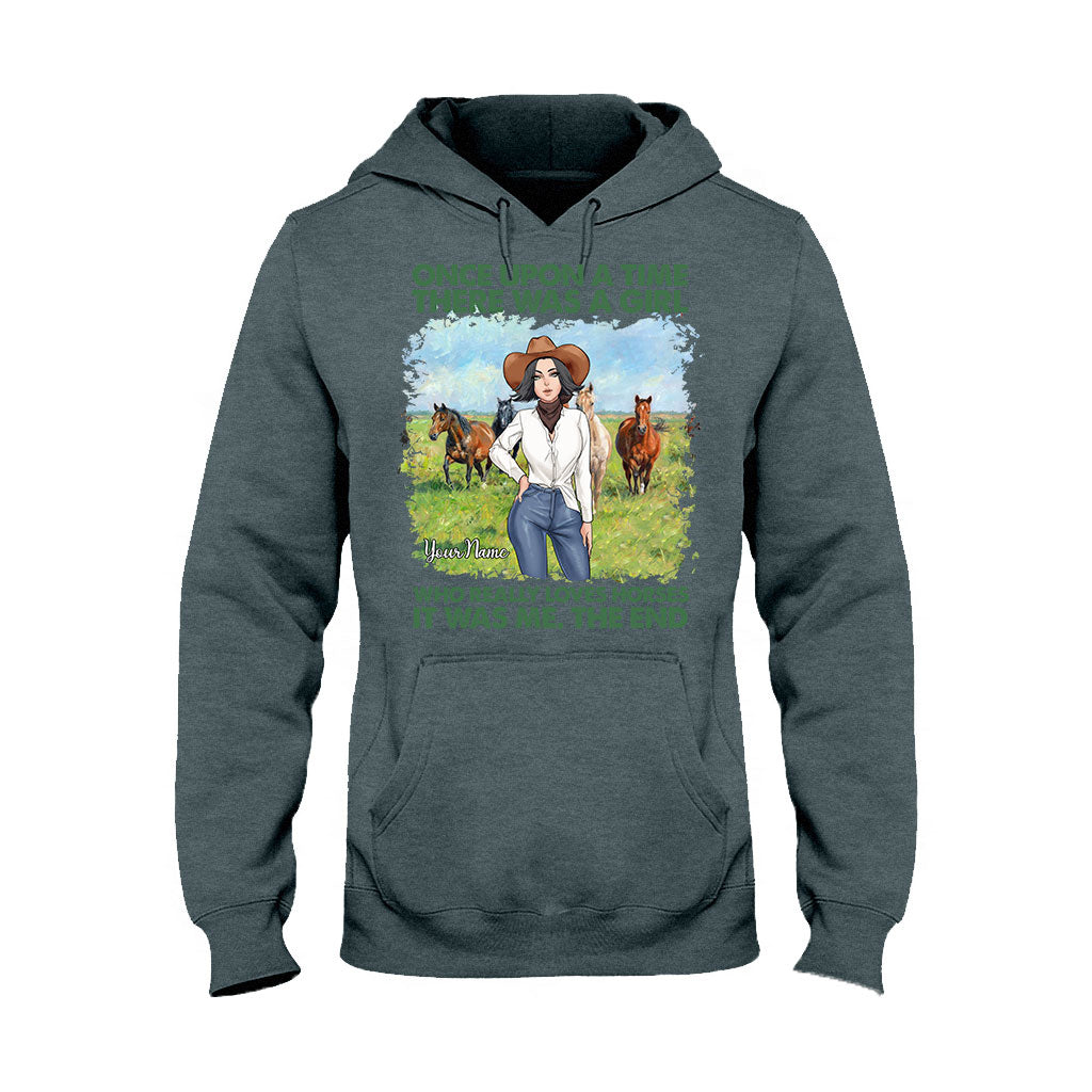 Once Upon A Time Horses - Personalized Horse T-shirt and Hoodie