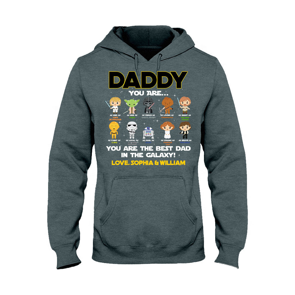 Daddy You Are - Personalized Father's Day The Force T-shirt and Hoodie