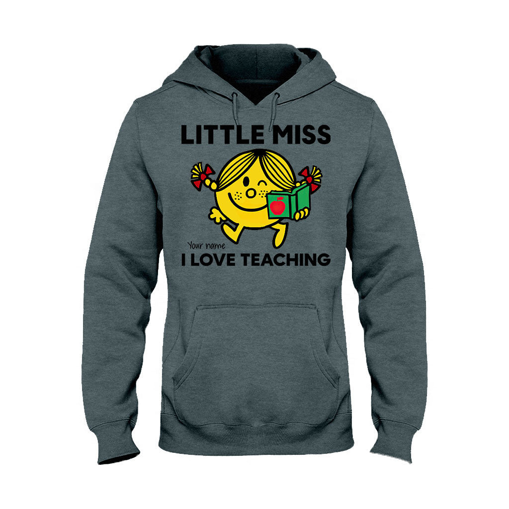 Little Teacher - Personalized Teacher T-shirt and Hoodie