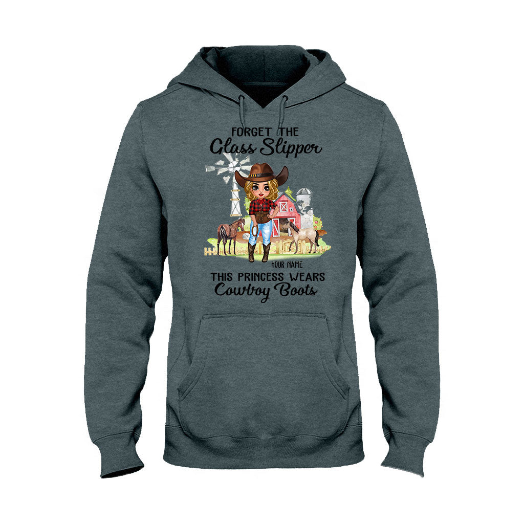 This Princess Wears Cowboy Boots - Personalized Horse T-shirt and Hoodie