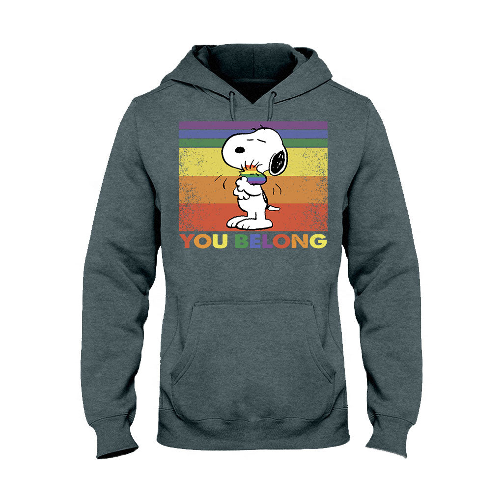 You Belong - LGBT Support T-shirt and Hoodie