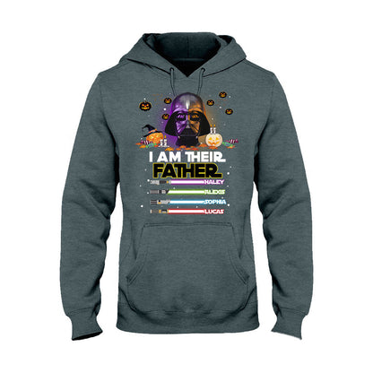 I Am Their Father - Personalized Halloween Father T-shirt and Hoodie