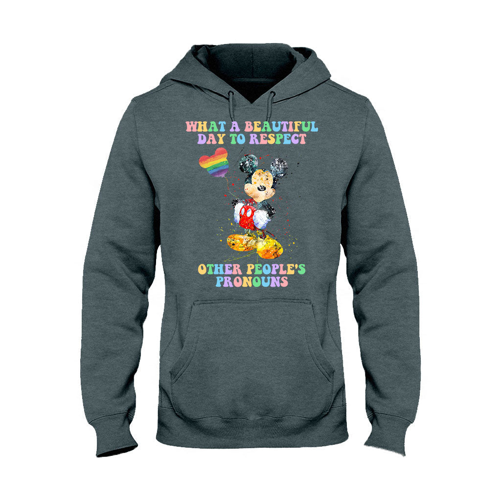 What A Beautiful Day - LGBT Support T-shirt and Hoodie