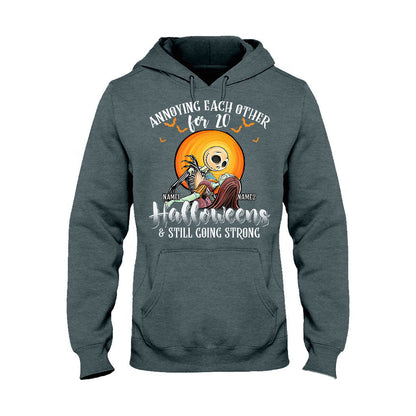 Annoying Each Other - Personalized Halloween Nightmare T-shirt and Hoodie