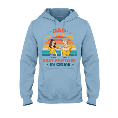 Best Partner In Crime - Personalized Father's Day T-shirt and Hoodie