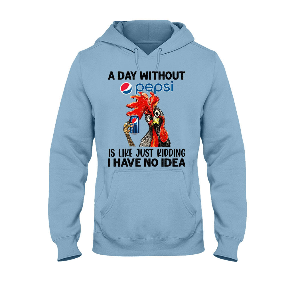 A Day Without Soft Drink Blue Soft Drink T-shirt and Hoodie