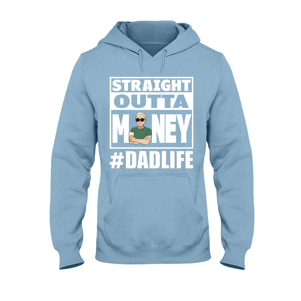 Straight Outta Money - Personalized Father's Day T-shirt and Hoodie