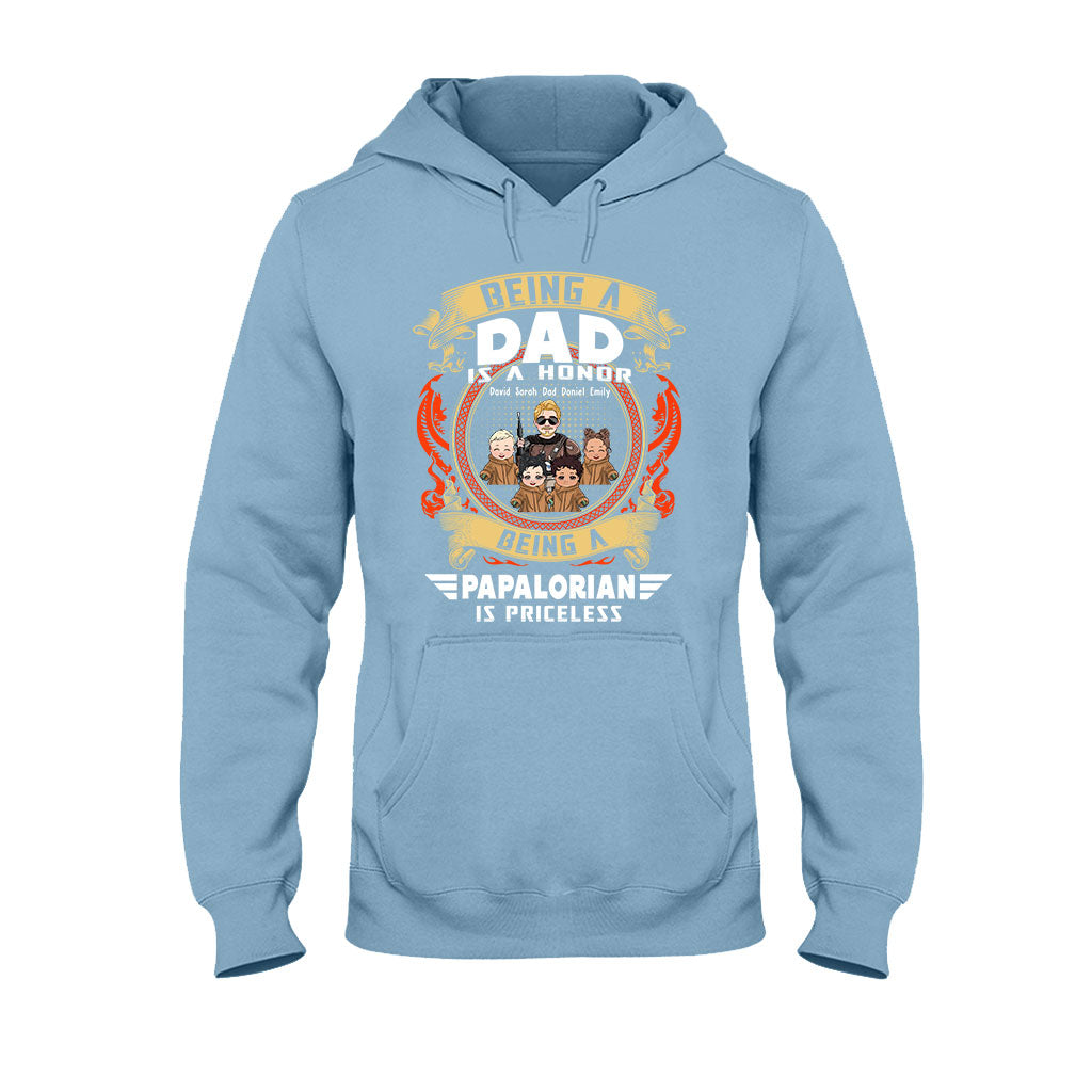 Priceless Papalorian - Personalized The Force T-shirt and Hoodie