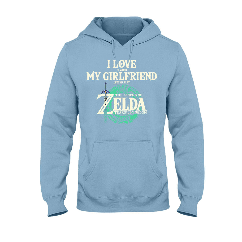 I Love My Girlfriend - Personalized The Hero's Legend T-shirt and Hoodie