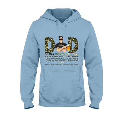 Dad Definition - Personalized Father's Day T-shirt and Hoodie