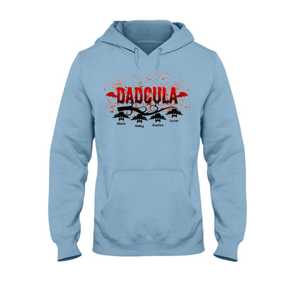 Dadcula - Personalized Halloween Father T-shirt and Hoodie