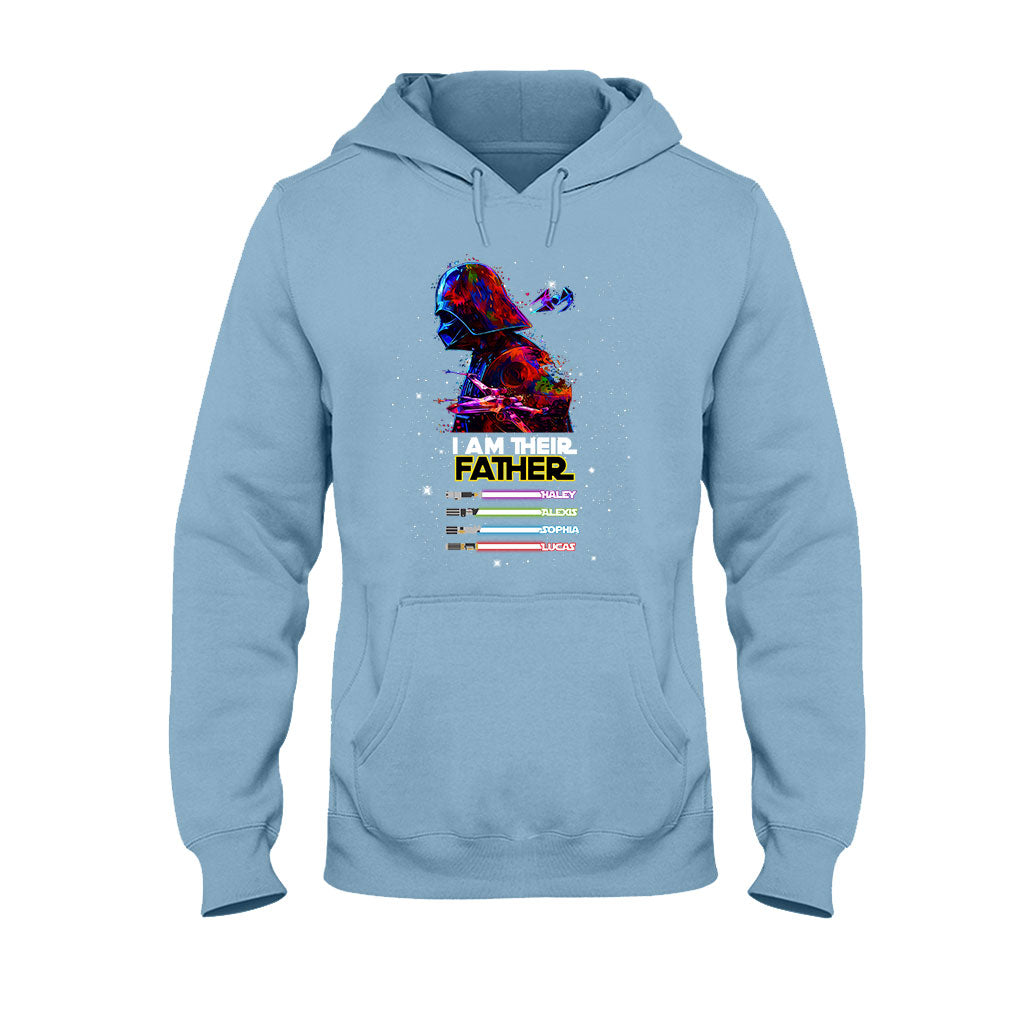 I Am Their Father - Personalized Father's Day The Force T-shirt and Hoodie abtest