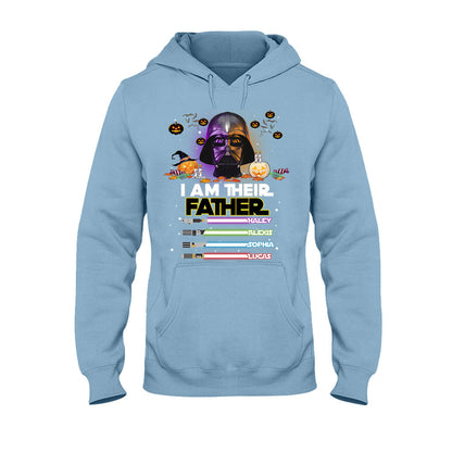 I Am Their Father - Personalized Halloween Father T-shirt and Hoodie