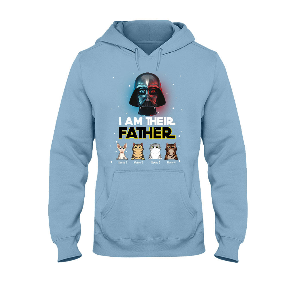 I Am Their Father - Personalized Father's Day Cat T-shirt and Hoodie