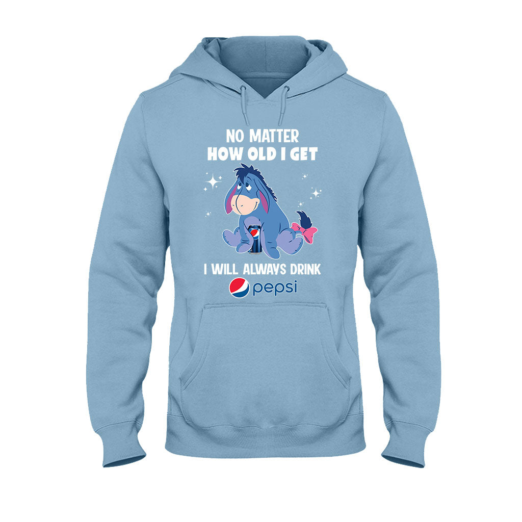 No Matter How Old I Get Blue Soft Drink T-shirt and Hoodie