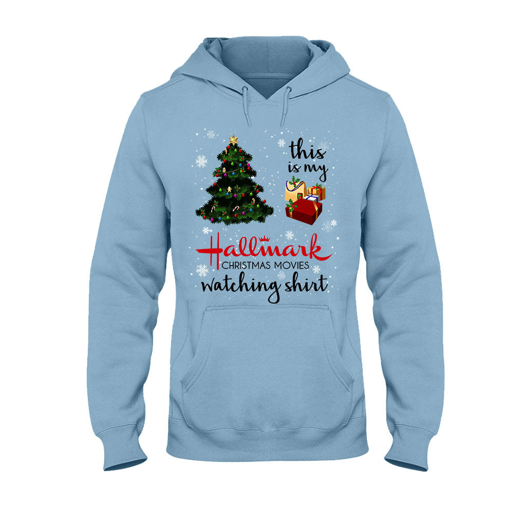 This Is My Hallmark Christmas Movies Watching  - Personalized Christmas T-shirt and Hoodie