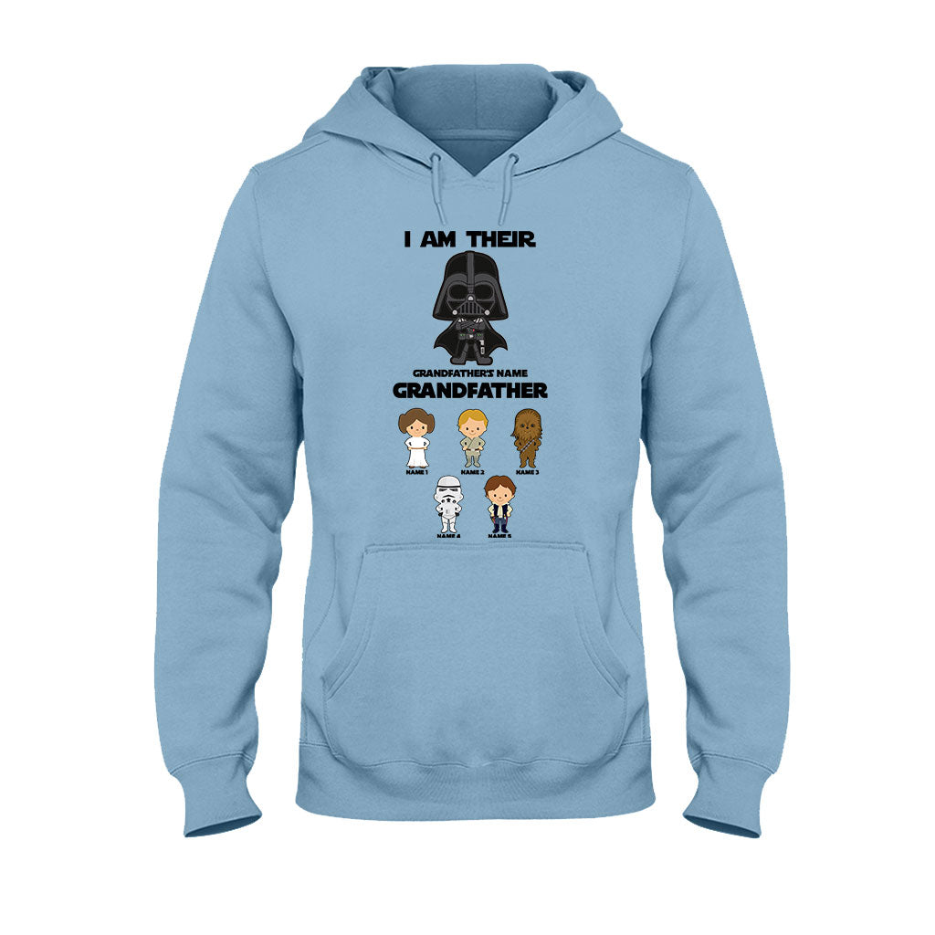 I Am Their Grandfather - Personalized Father's Day The Force T-shirt and Hoodie