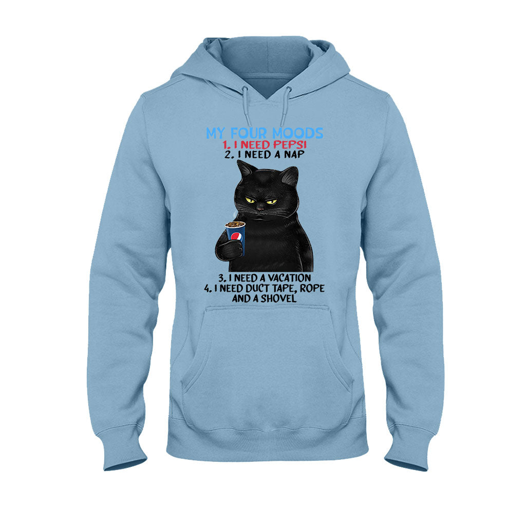 My Four Moods - Blue Soft Drink T-shirt and Hoodie