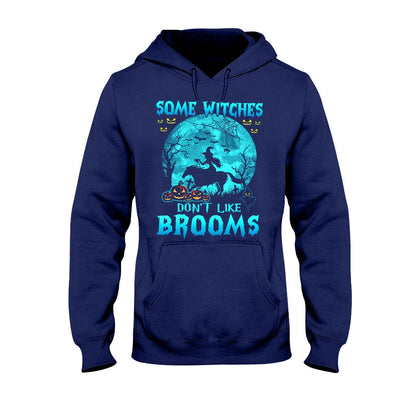 Some Witches Don't Like Brooms - Halloween Horse T-shirt and Hoodie 102021