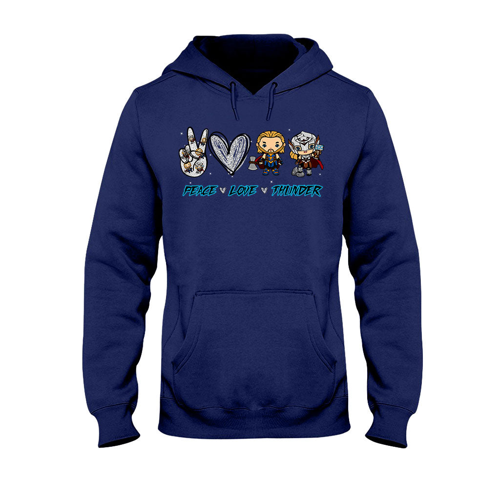 Peace Love Thunder - T-shirt and Hoodie